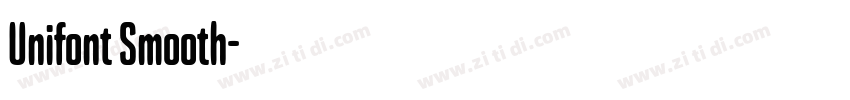 Unifont Smooth字体转换